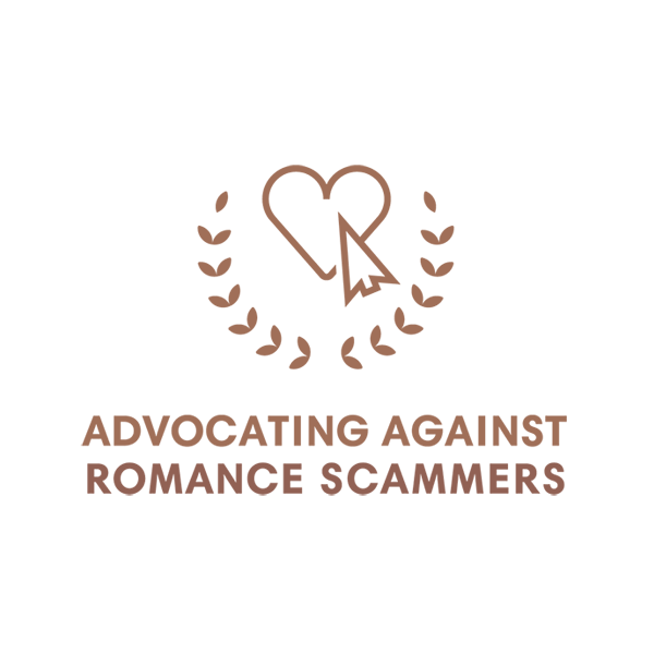 Advocating Against Romance Scammers Logo